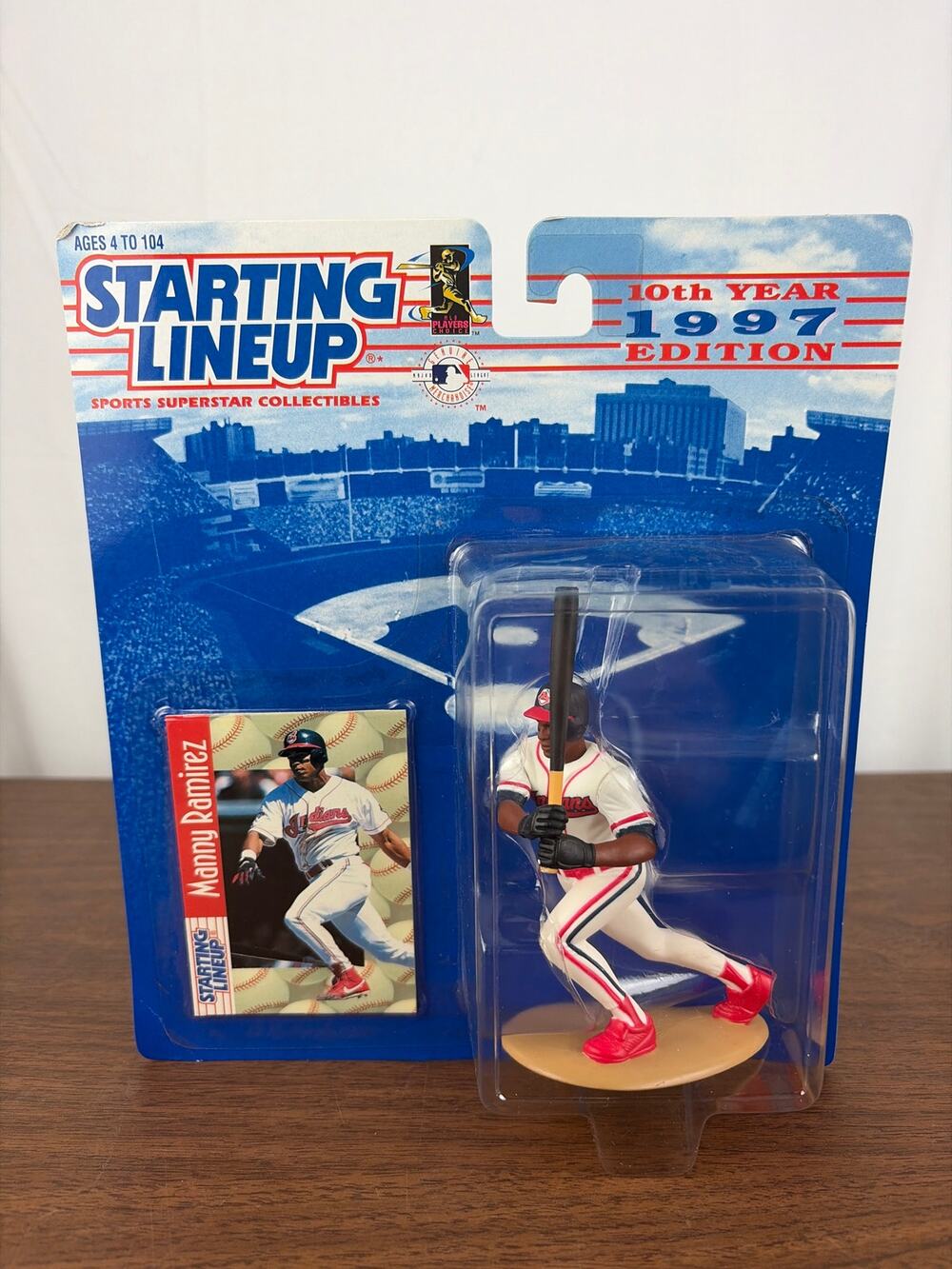 1997 Kenner Starting Lineup Manny Ramirez Cleveland Indians 10th Edition Figure